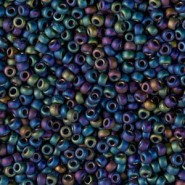 Miyuki seed beads 11/0 - Matted multi iris 11-401FR